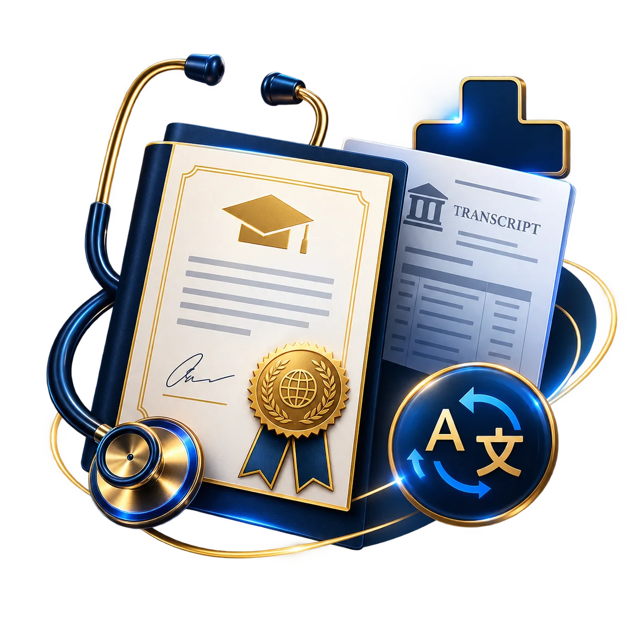 Academic and medical documents certified by Lingua Franca